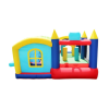 7 in 1 Inflatable Bouncy House with Ball Pit for Kids, Indoor Outdoor Party Family Fun, Obstacles