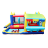 7 in 1 Inflatable Bouncy House with Ball Pit for Kids, Indoor Outdoor Party Family Fun, Obstacles