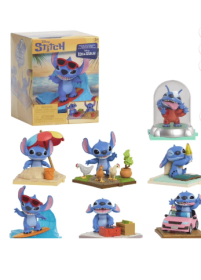 Disney Stitch Live-Action Movie Time 3-inch Collectible Figures, Kids Ages 3 and up