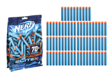 Nerf Elite 2.0 70-Dart Refill Pack, Includes 70 Official Nerf Elite 2.0 Darts