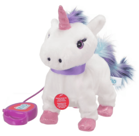 Kid Connection Electronic Walking Pet, Unicorn, Toddler Toys, 9in Tall