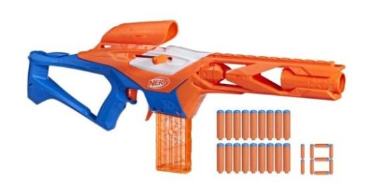 Nerf N Series Pinpoint Blaster, Clip, 18 Nerf N1 Darts Compatible Only with Nerf N Series Blasters