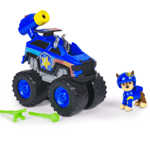 PAW Patrol: Rescue Wheels Chase's Cruiser 6.5" Vehicle, with Action Figure
