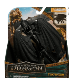 Dreamworks Dragons, How to Train Your Dragon, Toothless 9' Dragon Action Figure