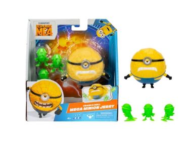 Despicable Me Crash & Roll Mega Minion Jerry Action Figure, 2.8" x 4.5"