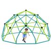 Kids Climbing Dome Tower - 13 ft Jungle Gym Geometric Playground Dome Climber Monkey Bars Play Center, Rust & UV Resistant Steel Supporting 1000 LBS
