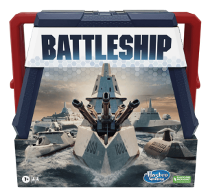 Battleship Classic Board Game, Fun Strategy Game For 2 Players, Non-Candy Easter Basket Stuffers Gifts