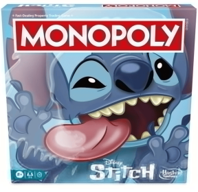 Monopoly Disney Stitch Edition Board Game, Officially Licensed Disney Game, Kids Games for Ages 8+ (Walmart Exclusive)