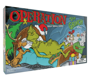 Operation Dr. Seuss Grinch Board Game by USAopoly