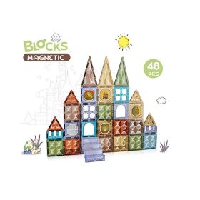 3D Magnetic Tiles, STEM Learning and Encourage Imaginative Play Magnetic Blocks,Gift for Boys and Girls 3 4 5 6 7 8 Years+