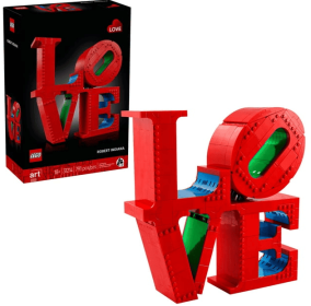 LEGO Art LOVE Collectible Building Set for Adults - Gift Idea for Engagements, Anniversaries