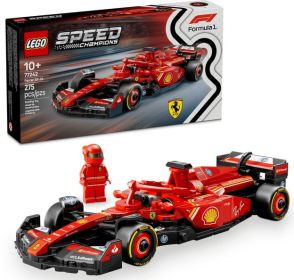 LEGO Speed Champions Ferrari SF-24 F1 Race Car Toy - Building Set for Kids, Boys & Girls