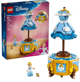 LEGO Disney Princess Cinderella's Dress Kids Toy with Minidoll Character - Fun Building Toy for Girls and Boys Ages 9 and Up - Disney Gift Idea for Fa