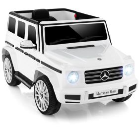 12V Battery Powered Licensed Mercedes-Benz G500 Kids Ride-on Car