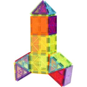VEVOR Magnetic Tiles Magnetic Building Toy 181 PCS Magnet Blocks for Kids 3D Set
