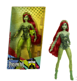 Barbie Signature Poison Ivy Collectible Doll with Posable Body and Iconic Outfit & Accessories