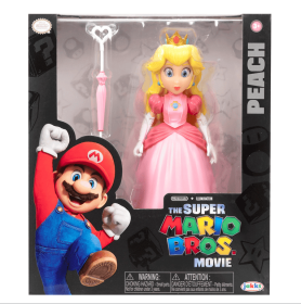 Nintendo Super Mario Movie 5 inch Princess Peach Action Figure with Umbrella Accessory