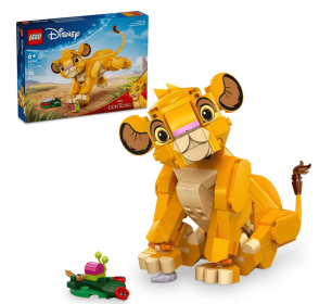 LEGO Disney Simba the Lion King Buildable Toy for Kids, - Fun Birthday Gift for Ages 6+ - 43243