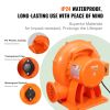 VEVOR Inflatable Blower, 950W, 1 & 1.2 HP Bounce House Blower, Pump Commercial Air Blower for Inflatables