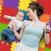 Non Toxic Play Mat for Kids Toddlers Childrens Infants Interlocking Foam Puzzle Thickest Baby Mat for Play & Exercise 36 Tiles 12x12in (10mm) Floor Co