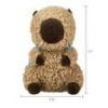 Way To Celebrate Capybara Plush Toy with Backpack – Brown, 10 Inch Soft Stuffed Animal