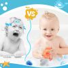 Baby Bath Toys Mold Free: Bath Toys 6-12 Months Silicone Water Toy No Hole 7 8 9 10 11 Babies Pool Tub Bathtub 1 2 3 4 5 Boys Birthday Stuffers Stocki