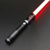 TXQ SABER Smooth Swing RGB Lightsaber Metal Hilt Colors Changing Sounds FX Force Blaster Cosplay Laser Sword Board Toys