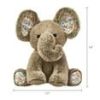 Way To Celebrate Elephant Plush Toy – Gray, 12 Inch Soft Stuffed Animal