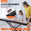 VEVOR 88 Key Digital Piano Keyboard Semi Weighted Electric Portable with Stand