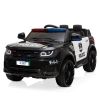 12V Kids Police Ride On Car Electric Cars 2.4G Remote Control, LED Flashing Light, Music & Horn.