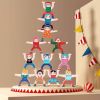 Kids Plastic Stacking Blocks Toys Balanced Stacking Game
