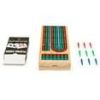 Solid Wood Cribbage Folding Board Game with Playing Cards – Family Fun for Ages 8+