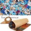 500 Piece Jigsaw Puzzle for Adults Wooden Art Puzzle Oil Paintings; Chrysanthemum
