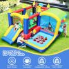 7 in 1 Inflatable Bouncy House with Ball Pit for Kids, Indoor Outdoor Party Family Fun, Obstacles