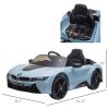 Licensed BMW I8 Coupe Electric Kids Ride-On Car 6V Battery Powered Toy with Remote Control Music Horn Lights MP3 Suspension Wheels for 37-96months old