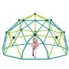 Kids Climbing Dome Tower - 13 ft Jungle Gym Geometric Playground Dome Climber Monkey Bars Play Center, Rust & UV Resistant Steel Supporting 1000 LBS
