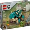 LEGO Jurassic World Baby Bumpy Ankylosaurus Dinosaur Building Toy Set 76962 For Kids Ages 7 And Up