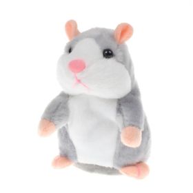 15CM Little Talking Hamster Toy (Option: Gray18cm-1)