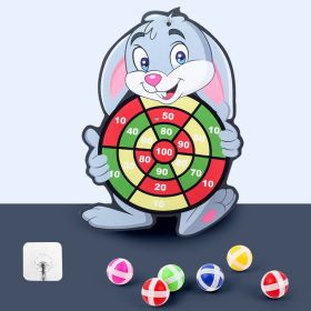 Spot Wholesale Children's Sticky Ball Dart Board Cartoon Fun Dart Board Plus Velvet A Variety Of Creative Cartoon (Option: C4)