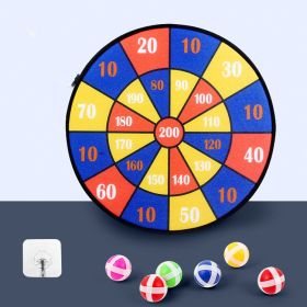 Spot Wholesale Children's Sticky Ball Dart Board Cartoon Fun Dart Board Plus Velvet A Variety Of Creative Cartoon (Option: C6)