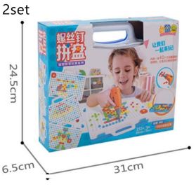Creative Building Kits Educational Blocks Sets (Option: 151pc color packing 2 set)