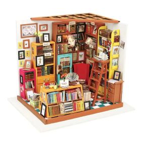 Robotime DIY Doll House With Furniture Children Green Miniature Dollhouse Wooden Kits Assemble Toy Xmas Brithday Gifts (Option: DG102)