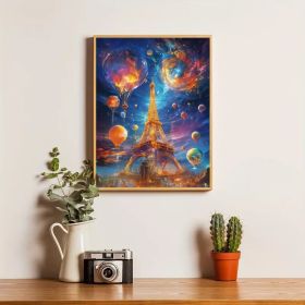 5DDIY Diamond Painting Set - Full Diamond Round Water Diamond Art, Sparkling Mosaic Handmade Home Decoration, Including Durable Canvas And Tools (Option: Style19)