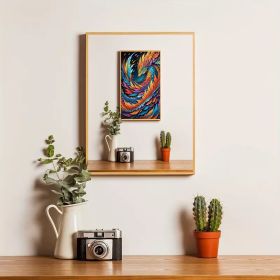 5DDIY Diamond Painting Set - Full Diamond Round Water Diamond Art, Sparkling Mosaic Handmade Home Decoration, Including Durable Canvas And Tools (Option: Style2)