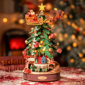 Rolife Christmas Melody Tree Music Dreamer, Only Supports TK And Independent Website Platforms (Option: Christmas Melody Tree)
