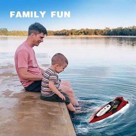 4DRC S5 RC Ship, Used For Swimming Pools And Lakes (Color: Red)