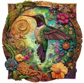 Wooden Jigsaw Puzzle (Option: Style16-A3)