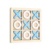 1 Pcs XO Tic Tac Toe Wooden Game Toy Educational, Entertainment, Leisure, Board Game, Building Block Toys 5.5" *5.5 "