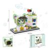 Disney Series Building Blocks Pen Holder Doll Stitch Winnie The Pooh Cute Cartoon Image DIY Puzzle Assembling Toy Children Gift
