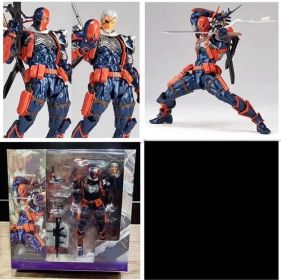 Marvel Revoltech Anime Toy Carnage Deadpool Spider-Man Gwen Stacy Venom Wolverine Magneto Captain America Action Figure Toy (Color: sang zhon)